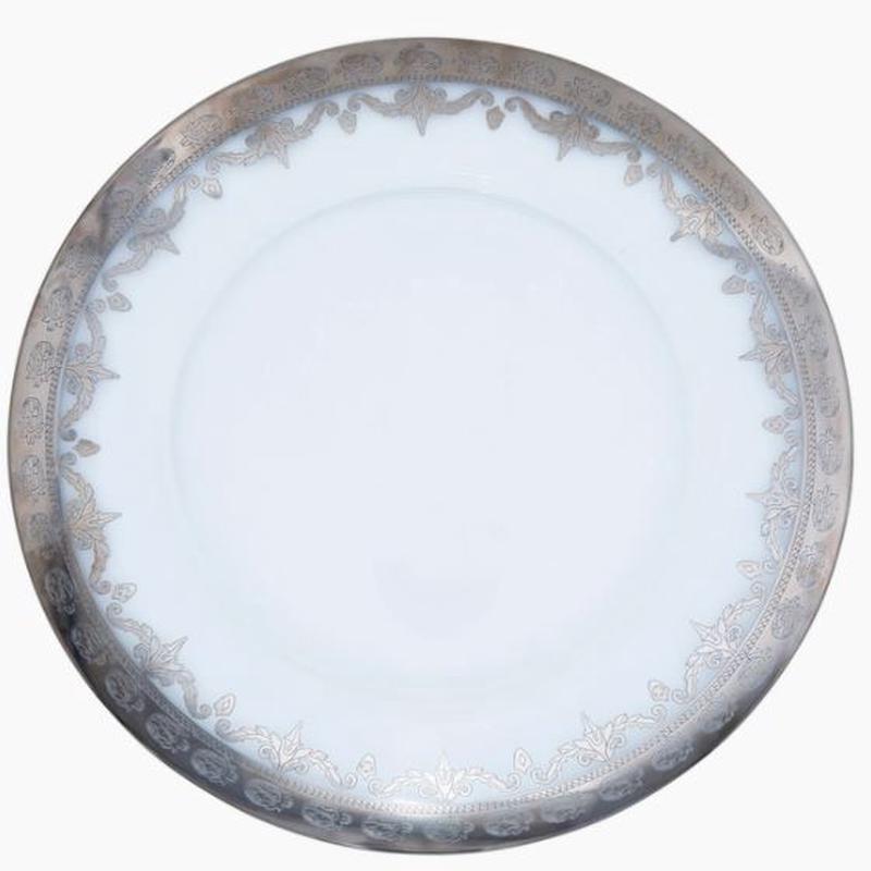 Vetro Platinum Salad/Dessert Plate Set of 4