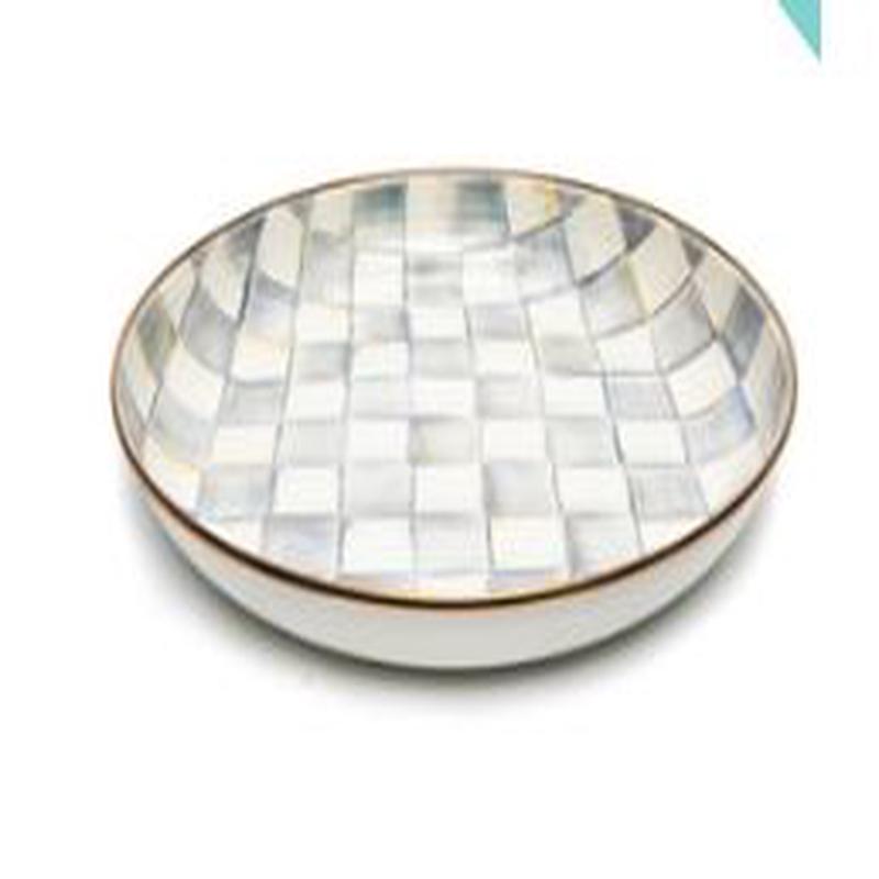 Sterling Check Enamel Abundant Bowl