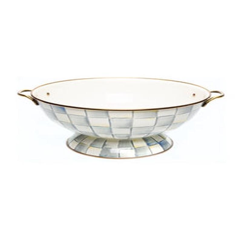 Sterling Check Enamel Everything Bowl
