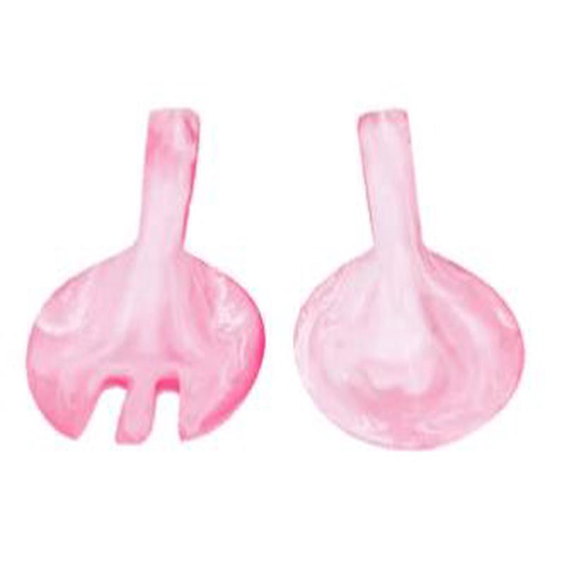 Jumbo Servers Pink Swirl