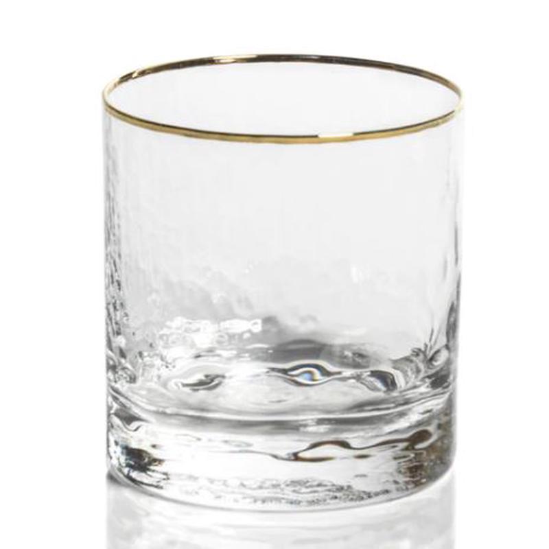 Negroni Hammered DOF Glass