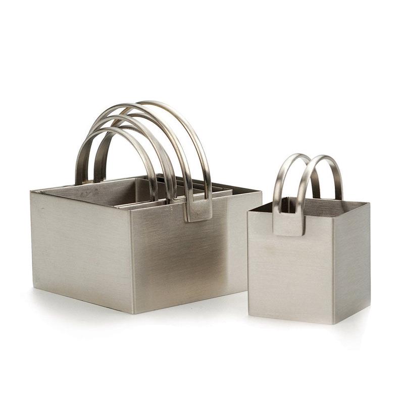 Plain Square Biscuit Cutters Set