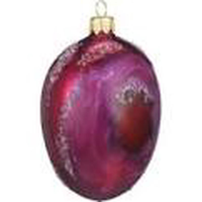 Egg Ornament Ruby
