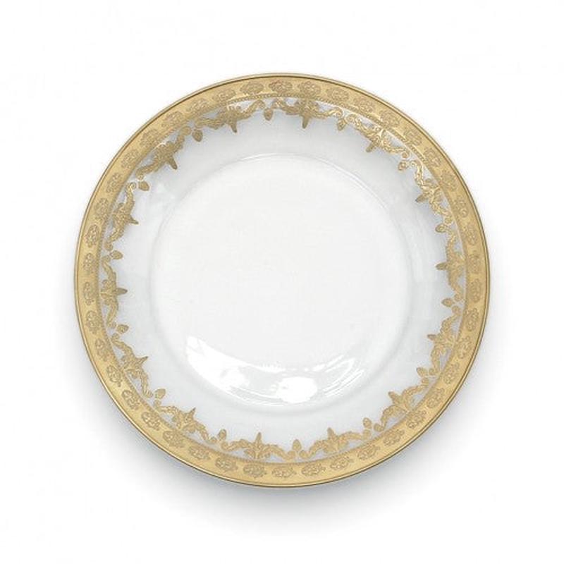 Vetro Dinner Plate Gold