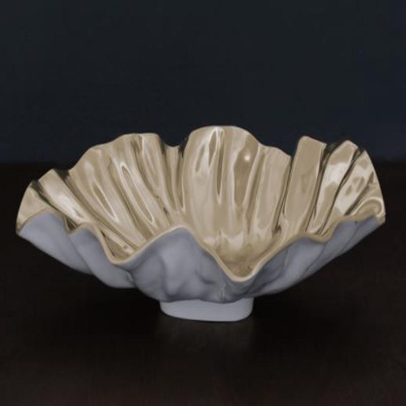 Thanni Bloom Large Bowl- White