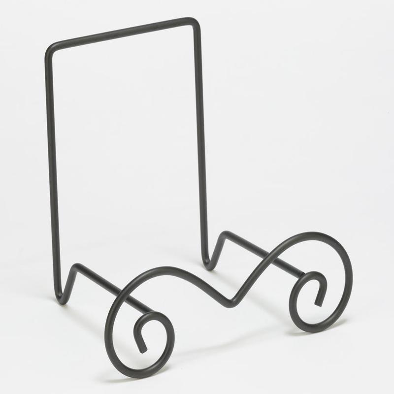 Bowl Platter Stand Lg Black