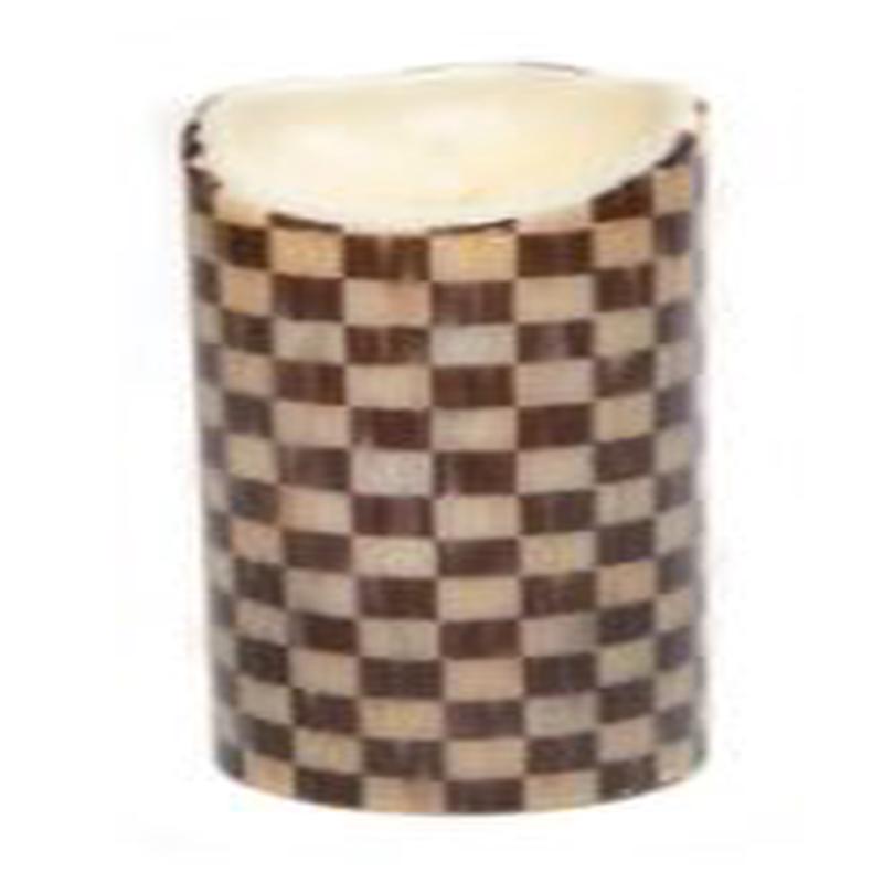 Courtly Check Flicker 10" Pillar