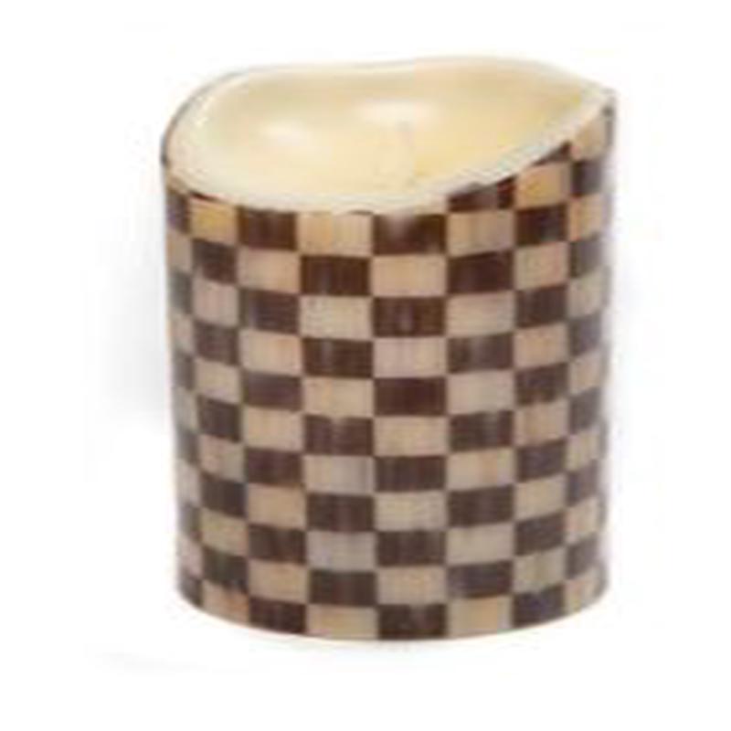 Courtly Check Flicker 8" Pillar