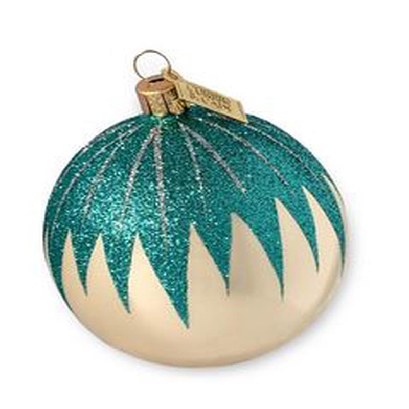 Icicles- Pearl & Aqua Ornament