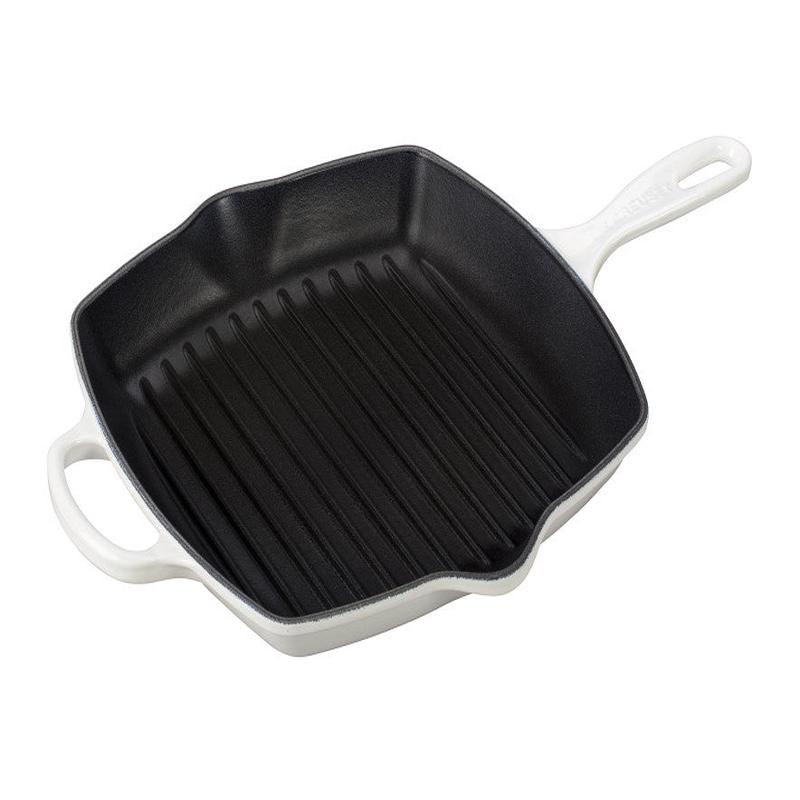 Square Skillet Grill White