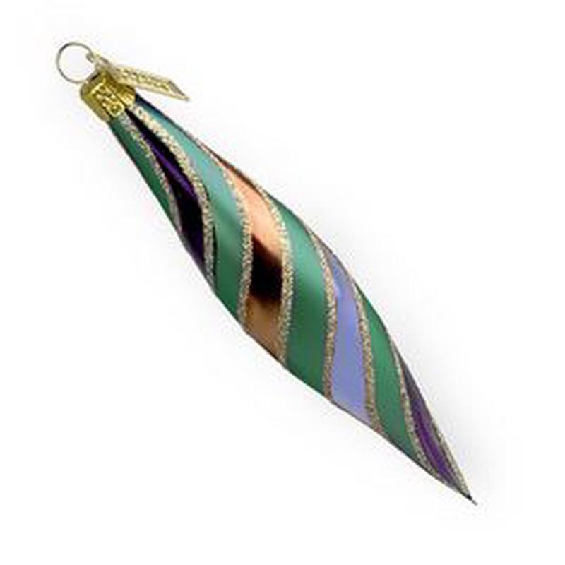 Teardrops- Emerald Ornament