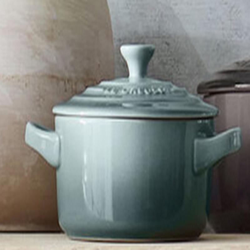 Mini Round Cocotte Sea Salt 8oz