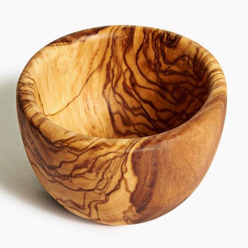 Small Olive Wood Dipping Bowl