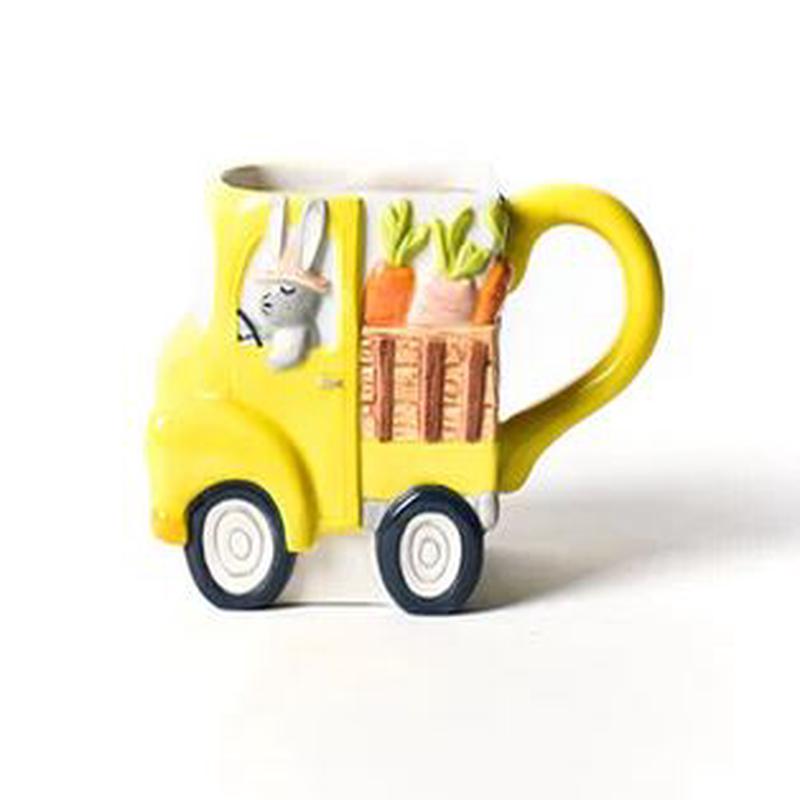 Easter Truck Shaped Mug