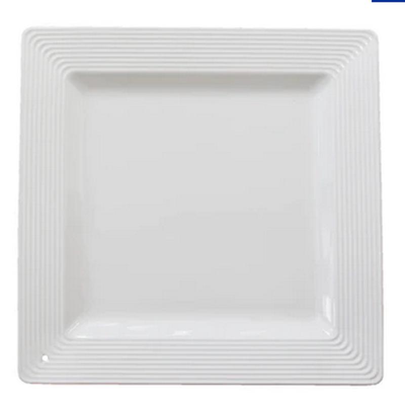 Pinstripe Square Platter