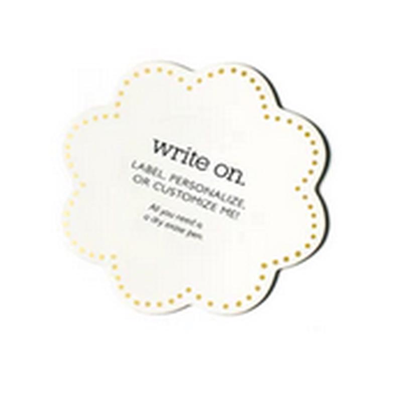 Gold Dot Write On Big Attachment