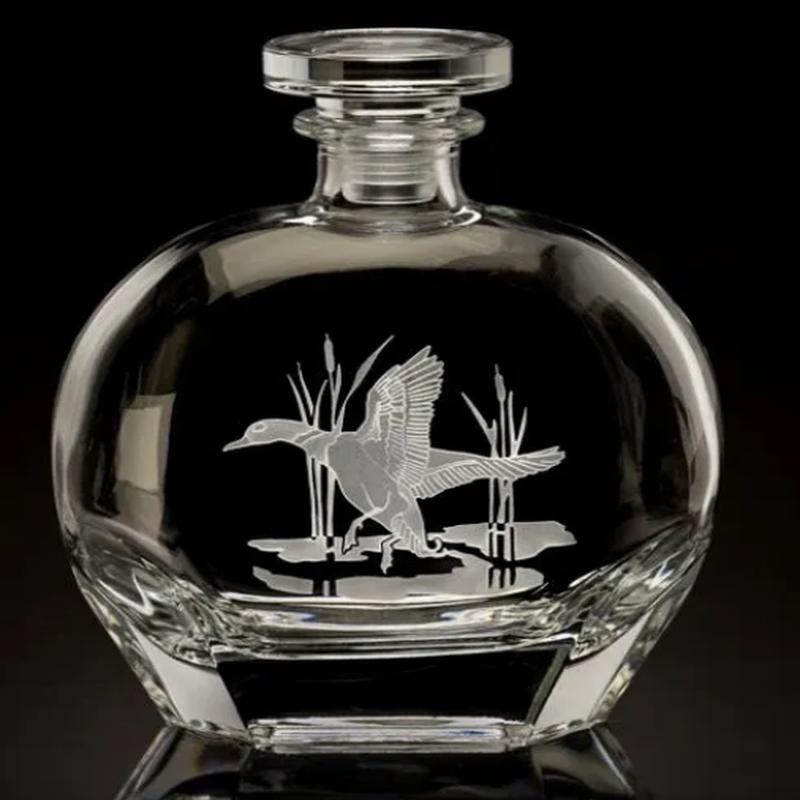 American Ducks Decanter Round