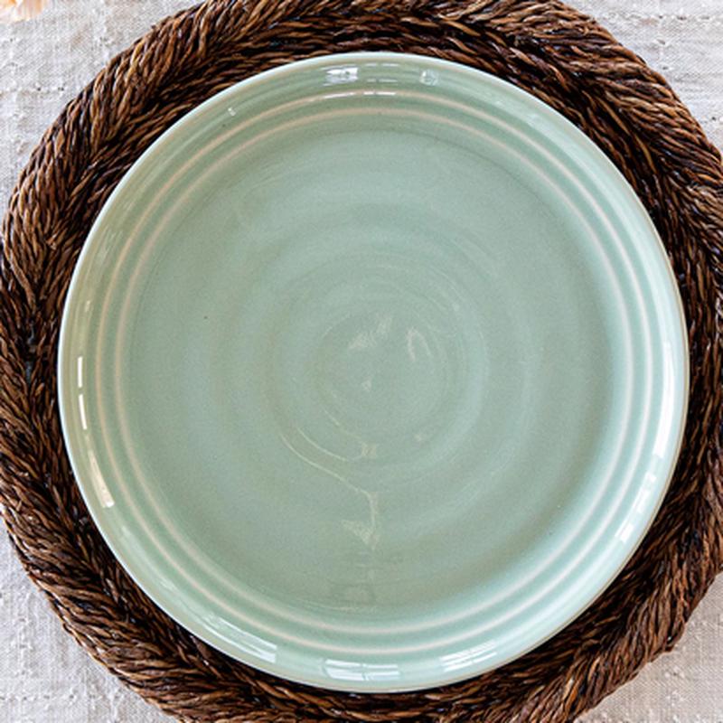 Bilbao Dinner Plate - Sage Set of 4
