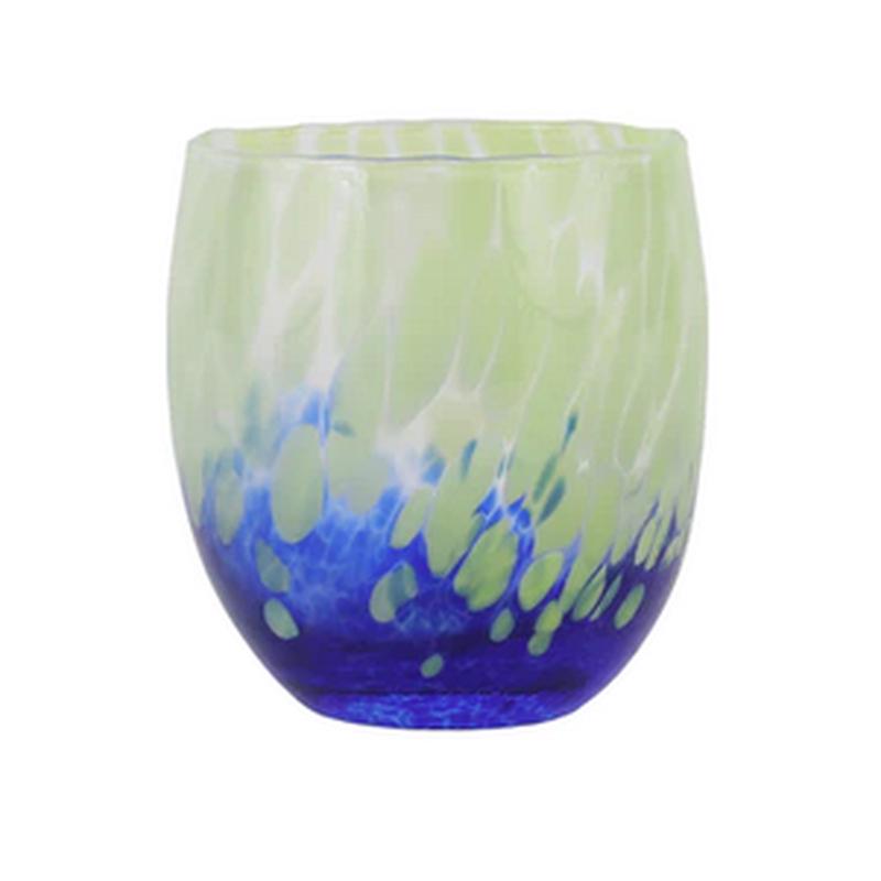 Nuvola Green and Blue Double Old Fashioned Set of 2