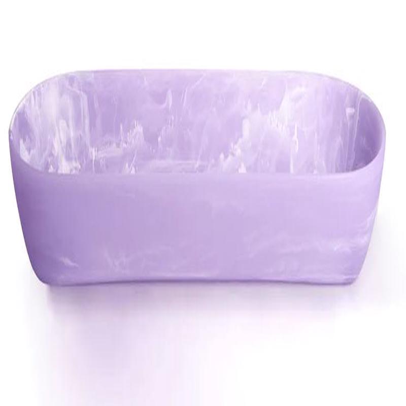 Boat Bowl Large Lavender Swirl