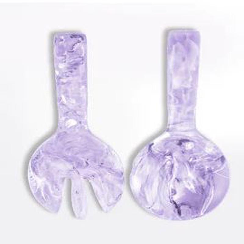 Jumbo Servers Lavender Swirl