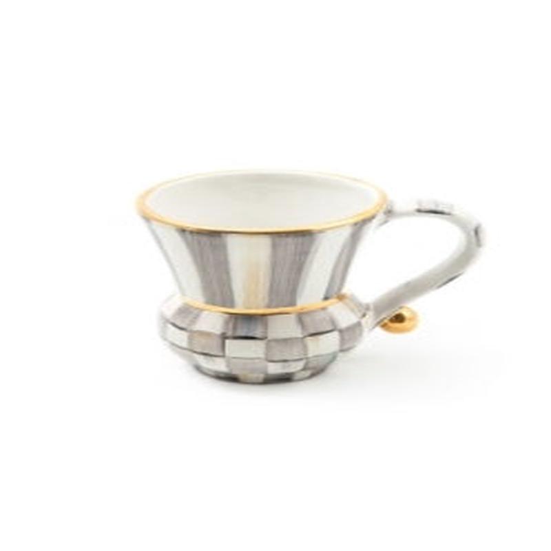 Sterling Check Ceramic Mug