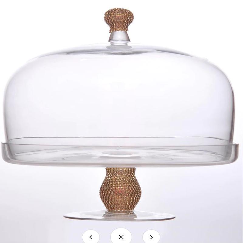 Bling Cake Plate w/ Dome