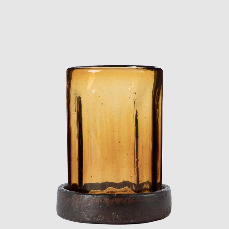 Vicente Vaso Saffron w/ Coaster