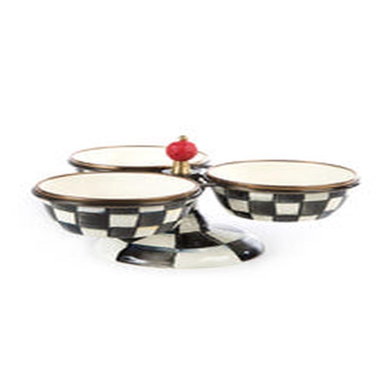 Courtly Check Enamel Triplicity