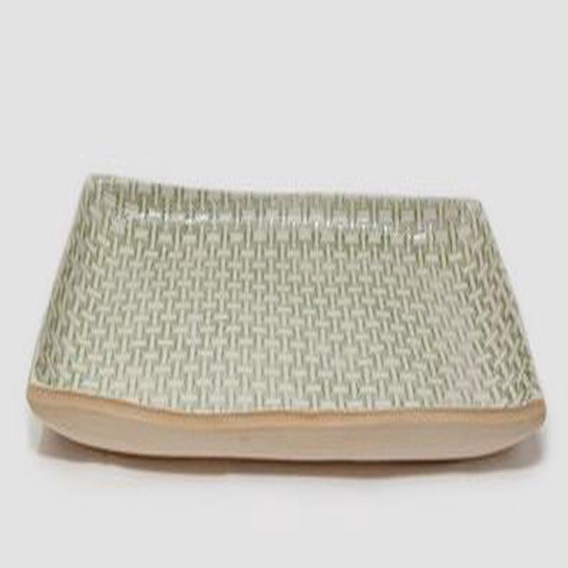 Small Stacking Rec Wicker Charcoal