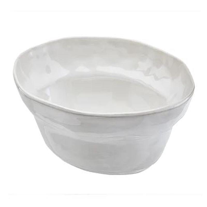 Azores Large Serving Bowl Greige Shimmer