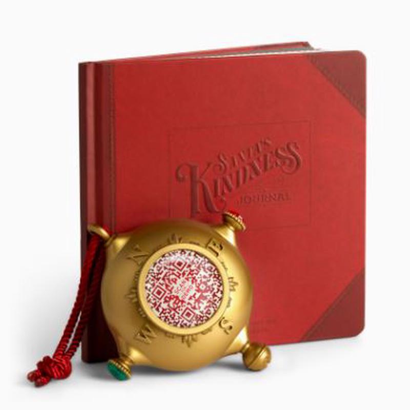 Santa's Kindness Ornament and Journal