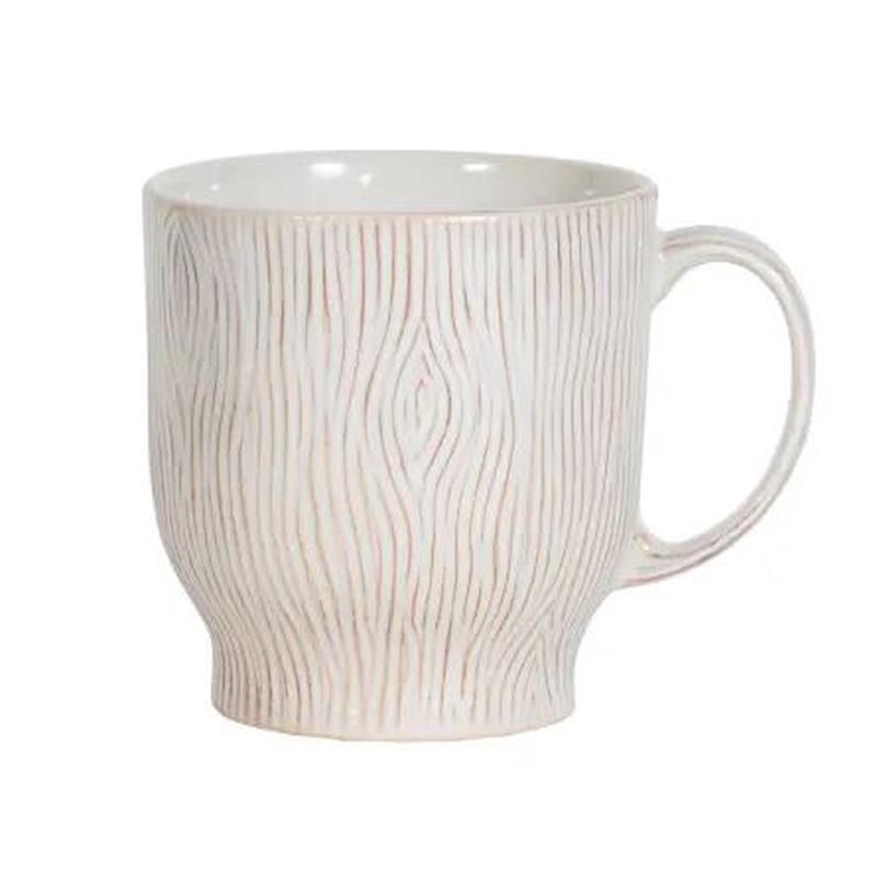 Blenheim Oak Whitewash Cofftea Cup Set of 4