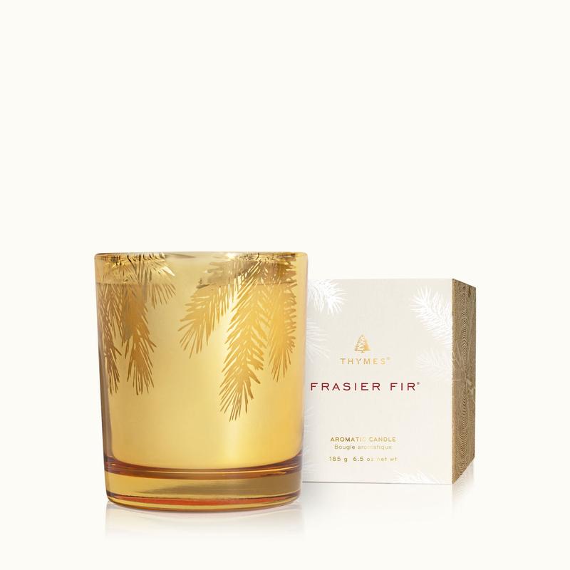 Frasier Fir Gilded Gold 6.5 oz candle