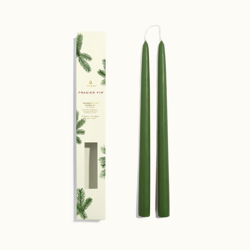Frasier Fir Taper12" Candle set of 2