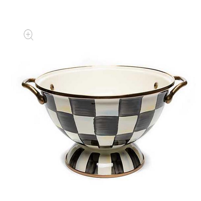Courtly Check Enamel Almost Everything Bowl