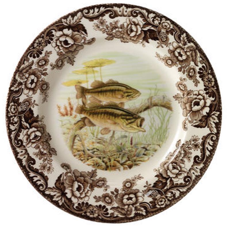 Woodland Salad Plate- Bass