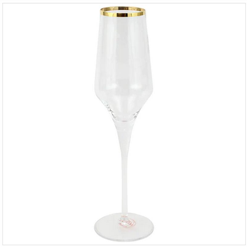 Contessa Gold Champagne Glass