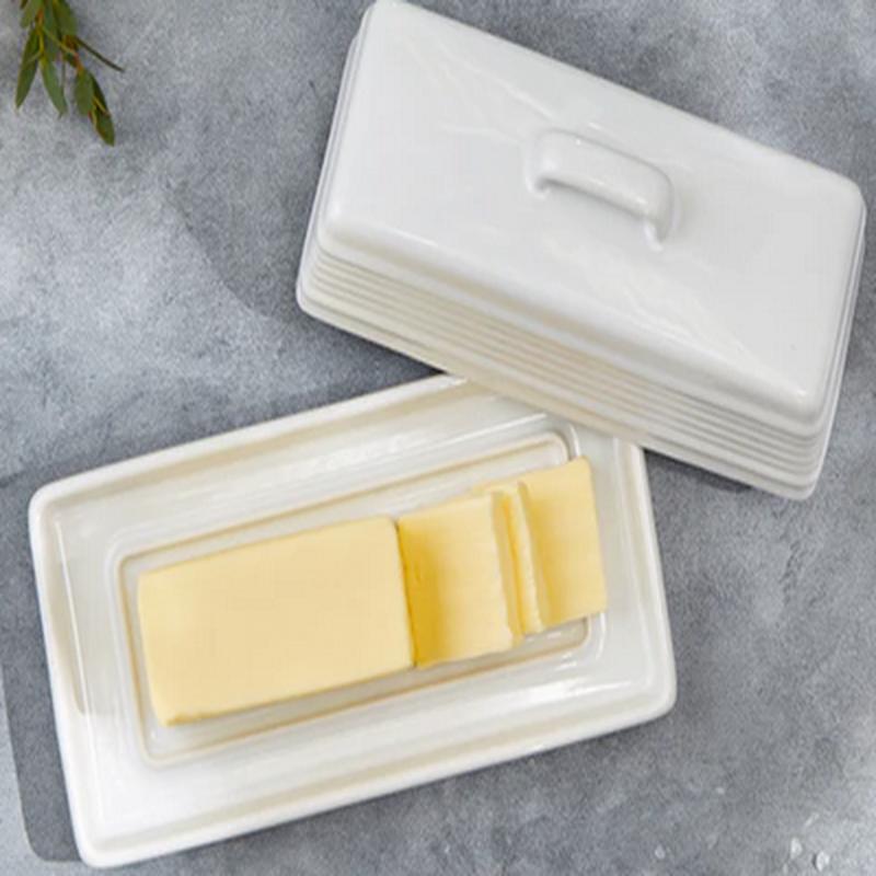 Stoneware Butter Dish