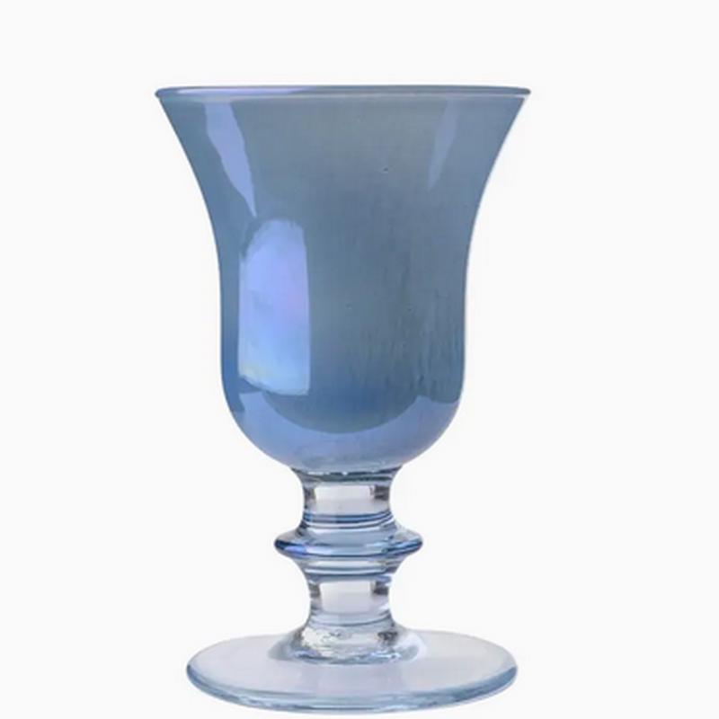 Rialto Water/Wine Glass Finezza Blue Set of 4