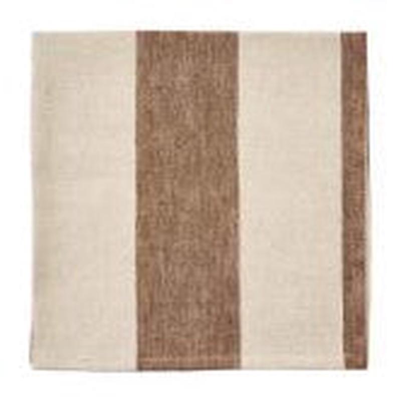 Urban Stripe Napkin Coffee