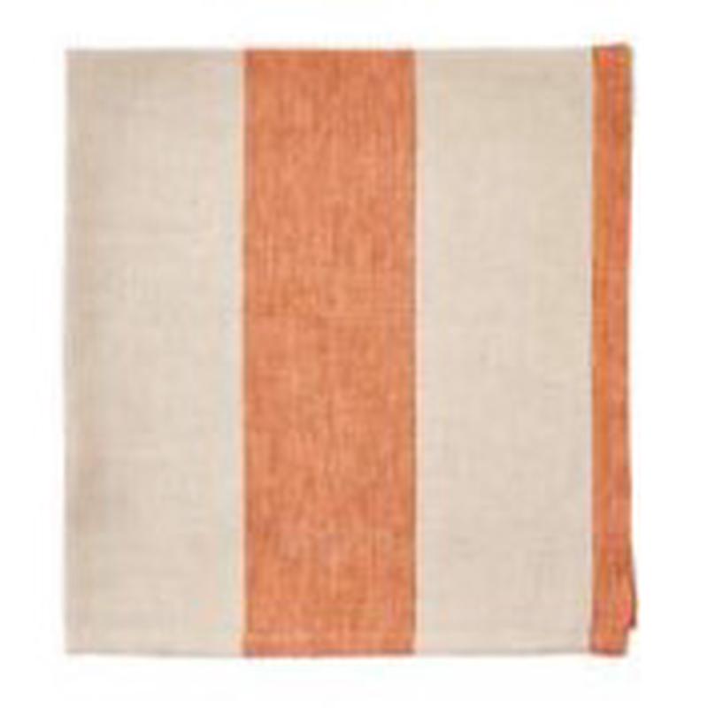 Urban Stripe Napkin Terracotta Set of 4