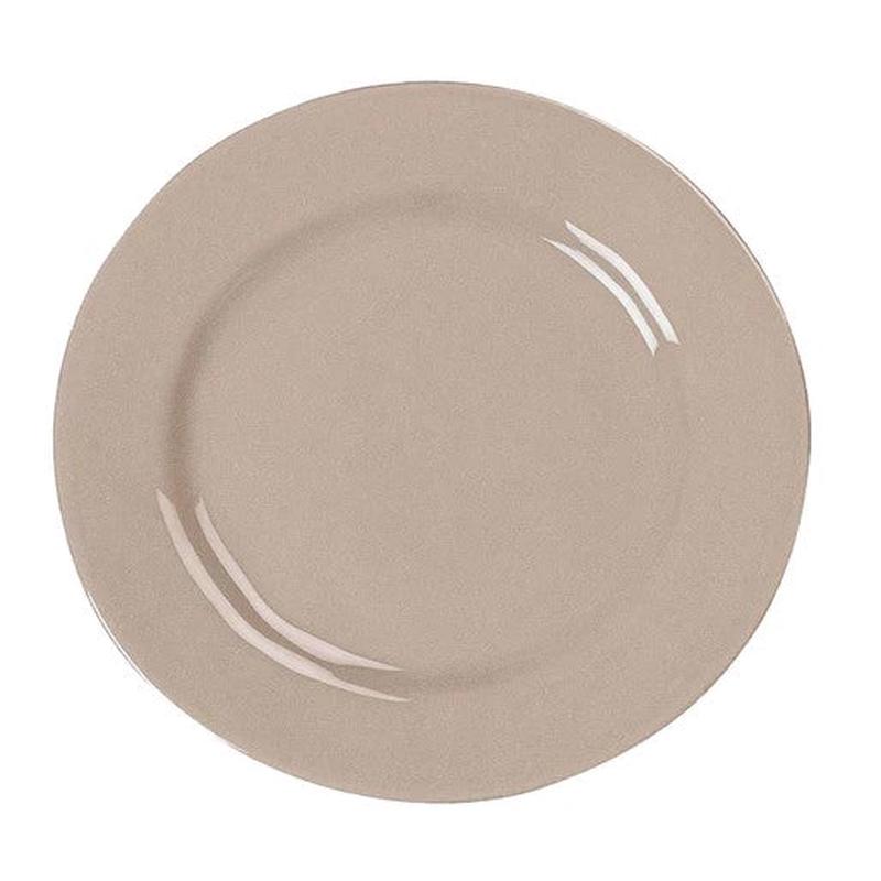 Puro Dessert/Salad Plate - Taupe Set of 4