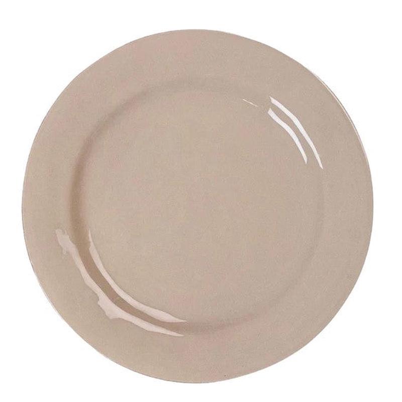 Puro Dinner Plate - Taupe Set of 4