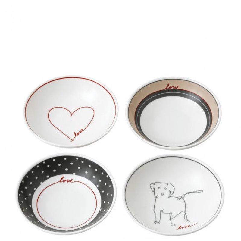 ED Signature 5.5inch Bowls Set of 4 Asst