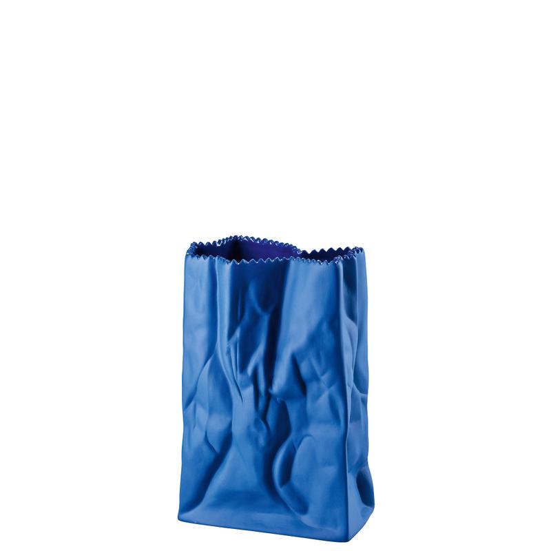 Paper Bag Vase - Deep Blue