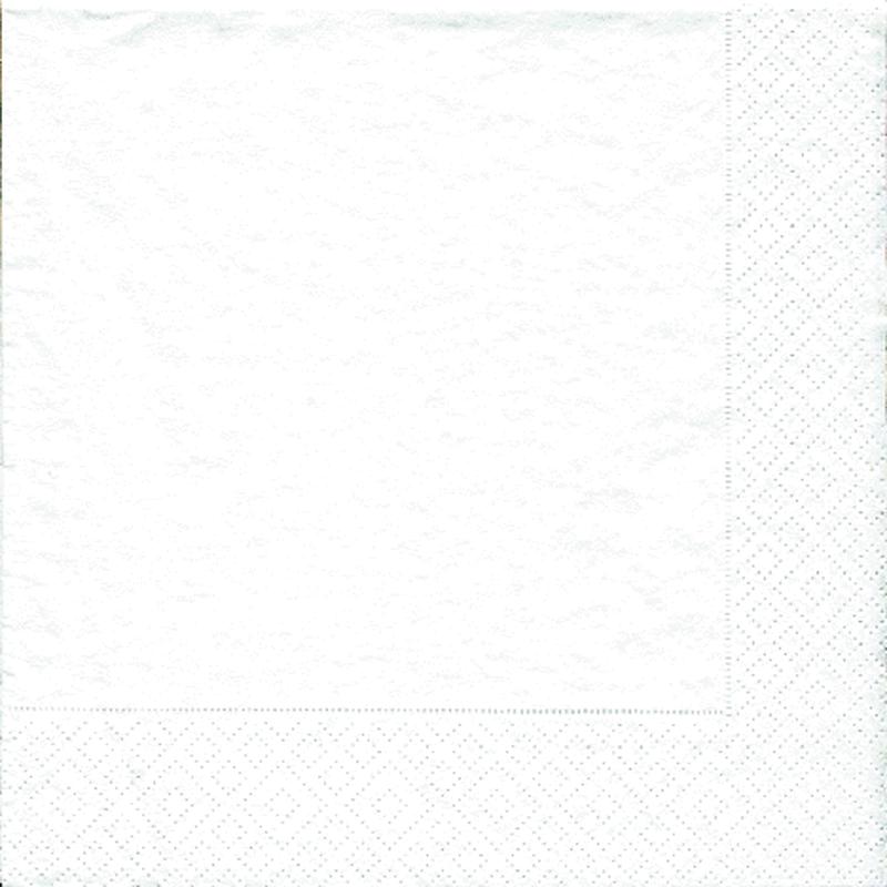 Palazzo White Pearl Cocktail Napkin