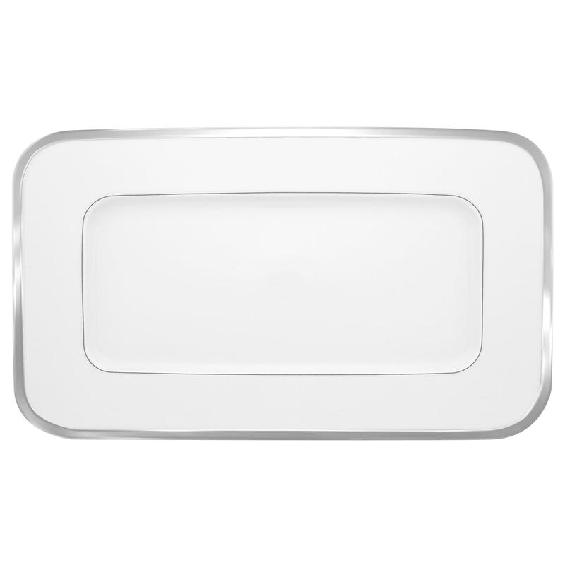 Trasso Medium Rectangular Plate Set of 2