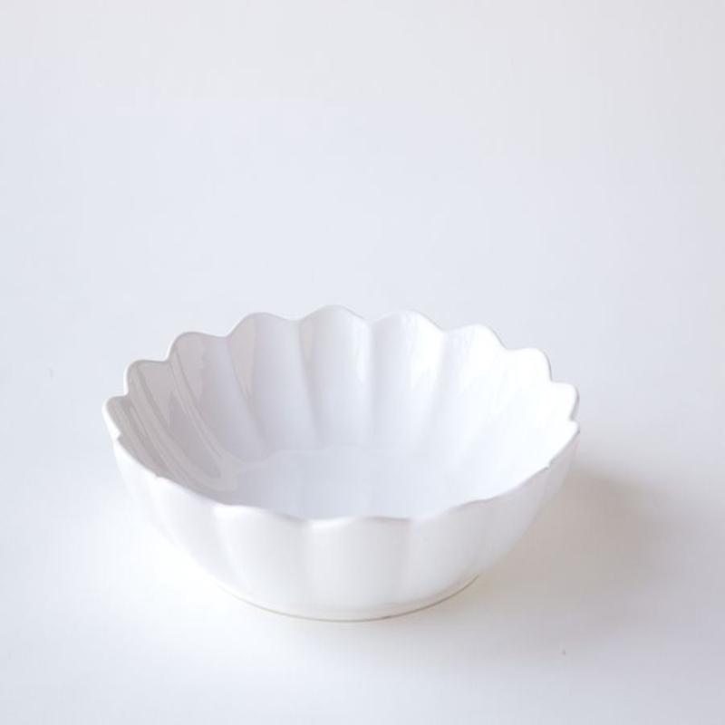 Basic White 24cm Oyster Bowl Set of 2