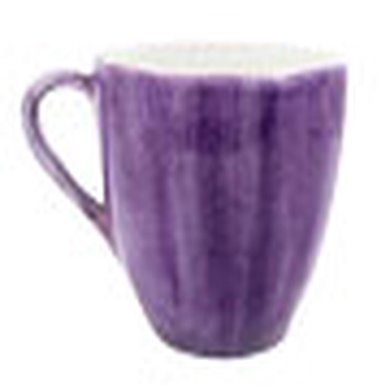Basic Purple Large Mug Set of 2